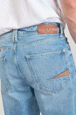 Homme Le Temps des Cerises Coupe Relax-1998 Basic 7/8Eme Jeans Bleu N°5