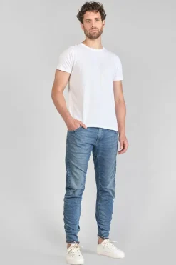 Homme Le Temps des Cerises Coupe Tapered-900/03 Jogg Tapered Arque Jeans Bleu N°3