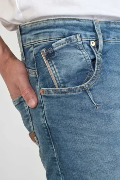 Homme Le Temps des Cerises Coupe Tapered-900/03 Jogg Tapered Arque Jeans Bleu N°3