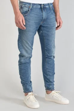Homme Le Temps des Cerises Coupe Tapered-900/03 Jogg Tapered Arque Jeans Bleu N°3