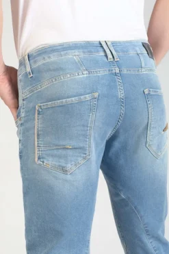 Homme Le Temps des Cerises Coupe Tapered-900/03 Jogg Tapered Arque Jeans Bleu N°4