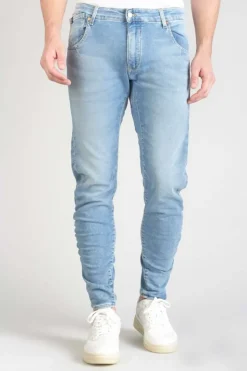 Homme Le Temps des Cerises Coupe Tapered-900/03 Jogg Tapered Arque Jeans Bleu N°4