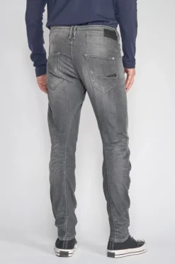 Homme Le Temps des Cerises Coupe Tapered-Alost 900/3 Tapered Arque Jeans Destroy Gris N°1