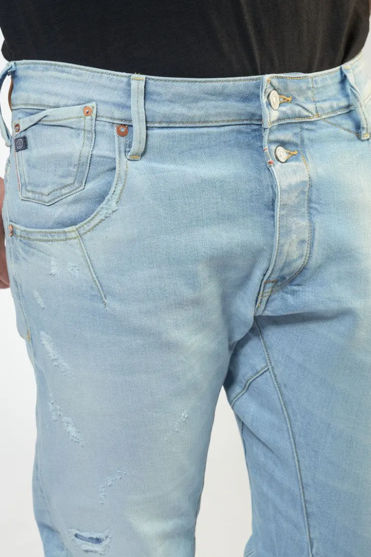 Homme Le Temps des Cerises Coupe Tapered-Alost Tapered Arque Jeans Bleu N°5