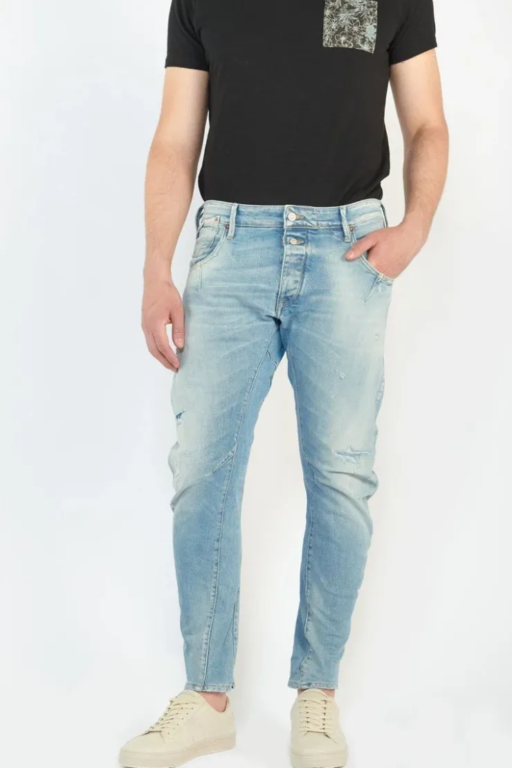 Homme Le Temps des Cerises Coupe Tapered-Alost Tapered Arque Jeans Bleu N°5