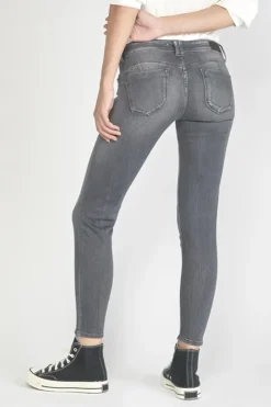 Femme Le Temps des Cerises Coupe Slim-Amick Pulp Slim 7/8Eme Jeans Gris N°2