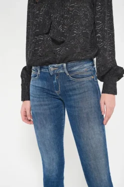 Femme Le Temps des Cerises Coupe Regular-Anzio Pulp Regular Jeans Bleu N°2