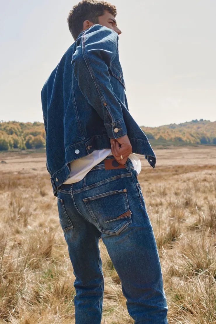 Homme Le Temps des Cerises Coupe Adjusted-Avi 600/17 Adjusted Jeans Vintage Bleu N°2