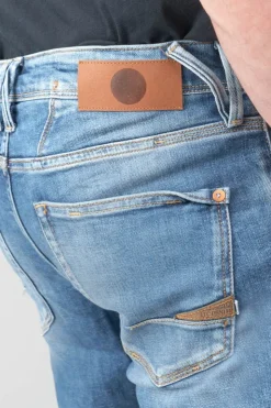 Homme Le Temps des Cerises Coupe Adjusted-Basic 600/17 Adjusted Jeans Bleu N°4