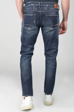 Homme Le Temps des Cerises Coupe Adjusted-Basic 600/17 Adjusted Jeans Destroy Bleu N°1