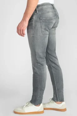 Homme Le Temps des Cerises Coupe Adjusted-Basic 700/11 Adjusted Jeans Gris N°3