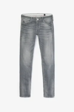 Homme Le Temps des Cerises Coupe Adjusted-Basic 700/11 Adjusted Jeans Gris N°3