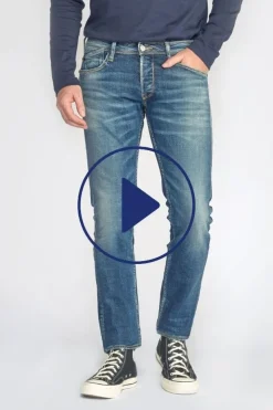 Homme Le Temps des Cerises Coupe Adjusted-Basic 700/11 Adjusted Jeans Vintage Bleu N°2