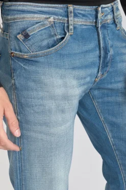 Homme Le Temps des Cerises Coupe Adjusted-Basic 700/11 Adjusted Jeans Vintage Bleu N°4