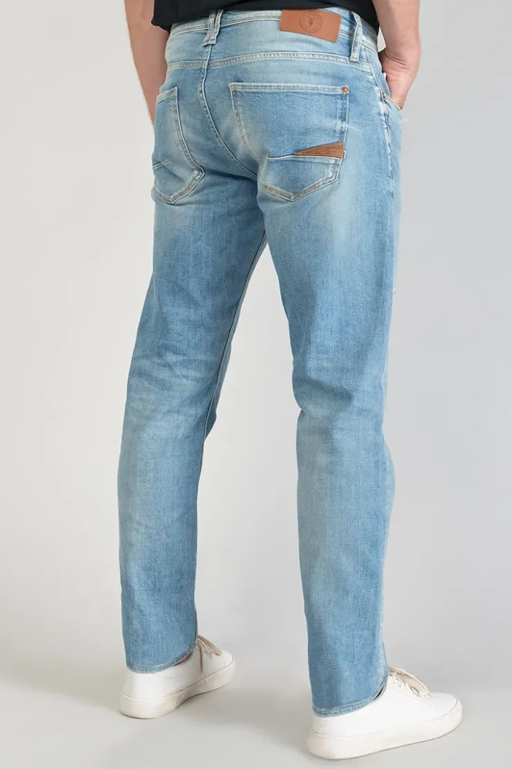 Homme Le Temps des Cerises Coupe Regular Confort-Basic 700/17 Relax Jeans Destroy Bleu N°5