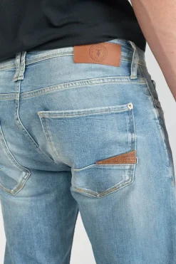 Homme Le Temps des Cerises Coupe Regular Confort-Basic 700/17 Relax Jeans Destroy Bleu N°5