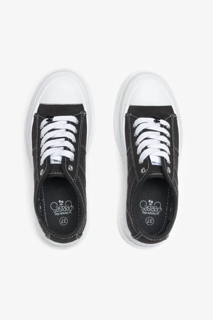 Femme Le Temps des Cerises Chaussures-Baskets Lina Noires