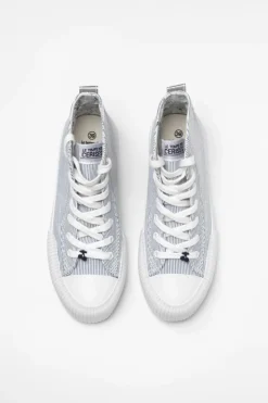 Femme Le Temps des Cerises Chaussures-Baskets Montantes Harlo Rayees