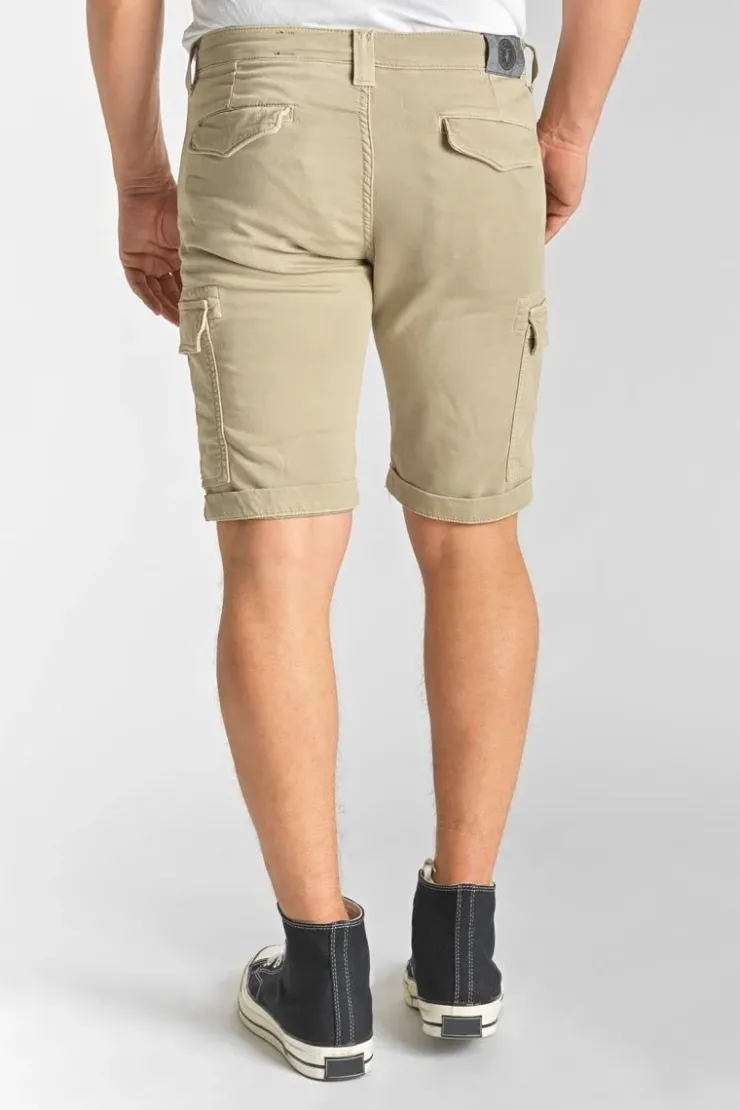 Homme Le Temps des Cerises Bermudas-Bermuda Army Jogg Damon Beige