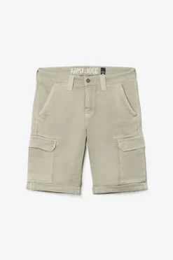 Homme Le Temps des Cerises Bermudas-Bermuda Army Jogg Damon Beige