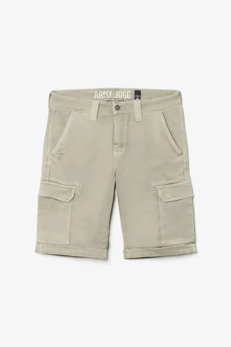 Homme Le Temps des Cerises Bermudas-Bermuda Army Jogg Damon Beige