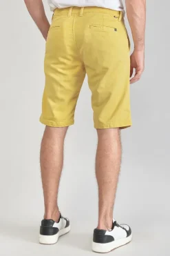 Homme Le Temps des Cerises Shorts & Bermudas-Bermuda Chino Jogg Swoop Moutarde
