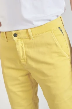 Homme Le Temps des Cerises Shorts & Bermudas-Bermuda Chino Jogg Swoop Moutarde