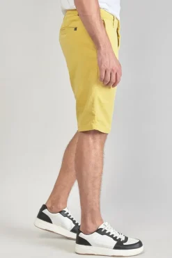 Homme Le Temps des Cerises Shorts & Bermudas-Bermuda Chino Jogg Swoop Moutarde