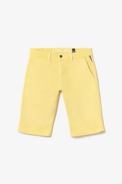 Homme Le Temps des Cerises Shorts & Bermudas-Bermuda Chino Jogg Swoop Moutarde