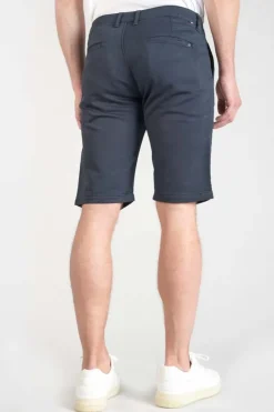Homme Le Temps des Cerises Shorts & Bermudas-Bermuda Chino Jogg Swoop Bleu Nuit