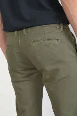 Homme Le Temps des Cerises Shorts & Bermudas-Bermuda Chino Jogg Swoop Kaki