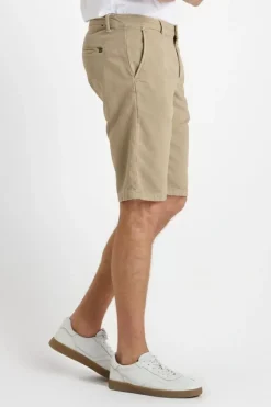 Homme Le Temps des Cerises Shorts & Bermudas-Bermuda Chino Jogg Swoop Beige Sable