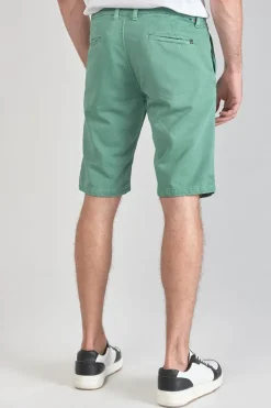 Homme Le Temps des Cerises Shorts & Bermudas-Bermuda Chino Jogg Swoop Vert D'Eau