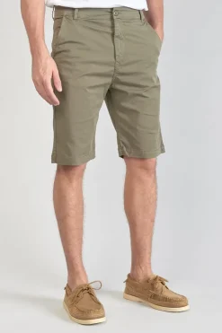 Homme Le Temps des Cerises Shorts & Bermudas-Bermuda Dromel Kaki
