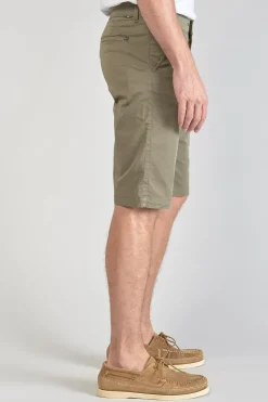Homme Le Temps des Cerises Shorts & Bermudas-Bermuda Dromel Kaki