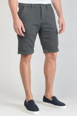 Homme Le Temps des Cerises Bermudas-Bermuda Jogg Damon Gris