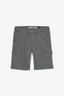 Homme Le Temps des Cerises Bermudas-Bermuda Jogg Damon Gris