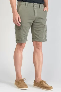 Homme Le Temps des Cerises Shorts & Bermudas-Bermuda Jogg Damon Kaki