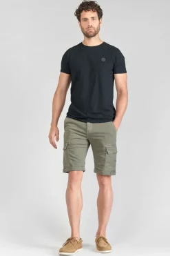 Homme Le Temps des Cerises Shorts & Bermudas-Bermuda Jogg Damon Kaki
