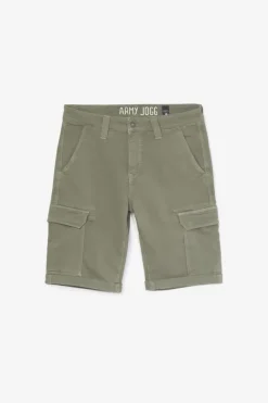 Homme Le Temps des Cerises Shorts & Bermudas-Bermuda Jogg Damon Kaki