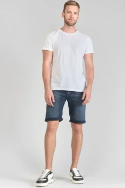 Homme Le Temps des Cerises Blue Jogg-Bermuda Jogg Ed Bleu Gris