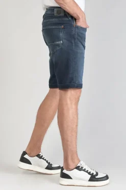 Homme Le Temps des Cerises Blue Jogg-Bermuda Jogg Ed Bleu Gris