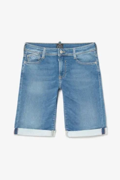 Homme Le Temps des Cerises Blue Jogg-Bermuda Jogg Lo Bleu Clair Delave