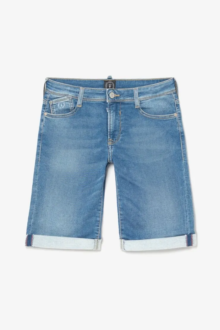 Homme Le Temps des Cerises Blue Jogg-Bermuda Jogg Lo Bleu Clair Delave