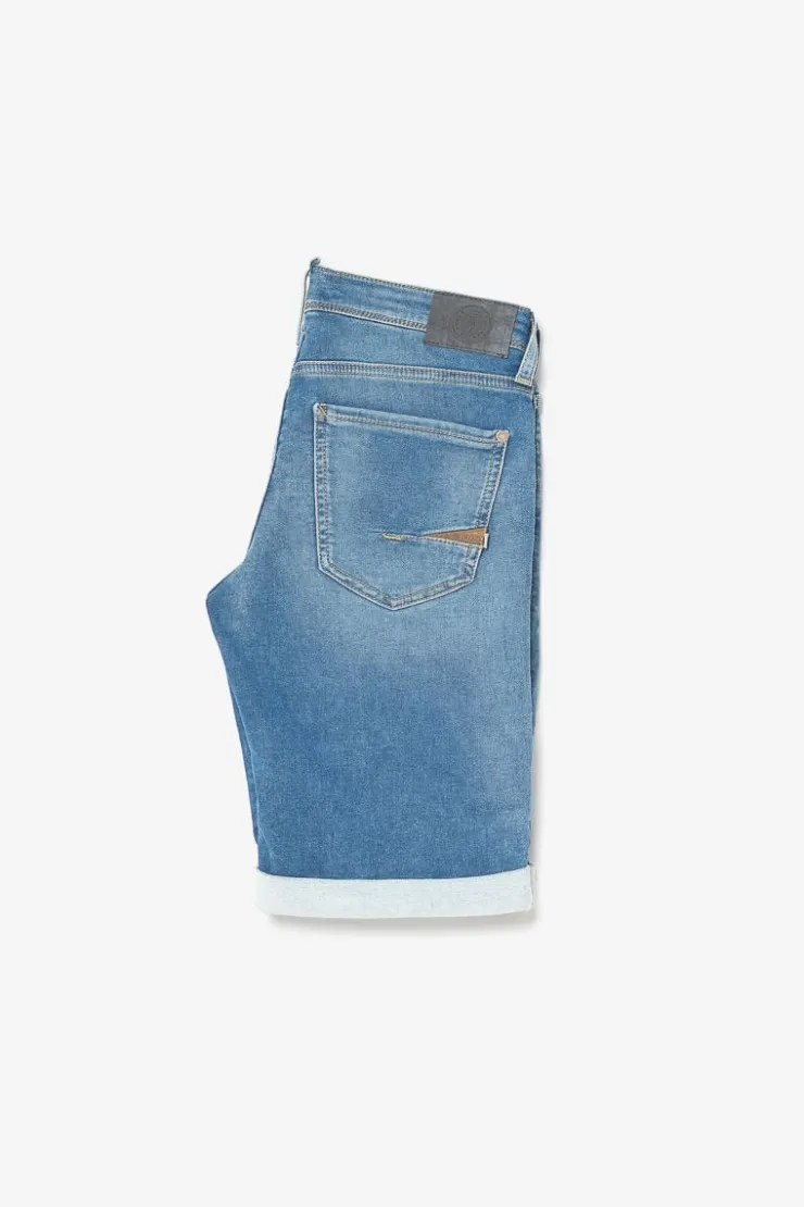 Homme Le Temps des Cerises Blue Jogg-Bermuda Jogg Lo Bleu Clair Delave