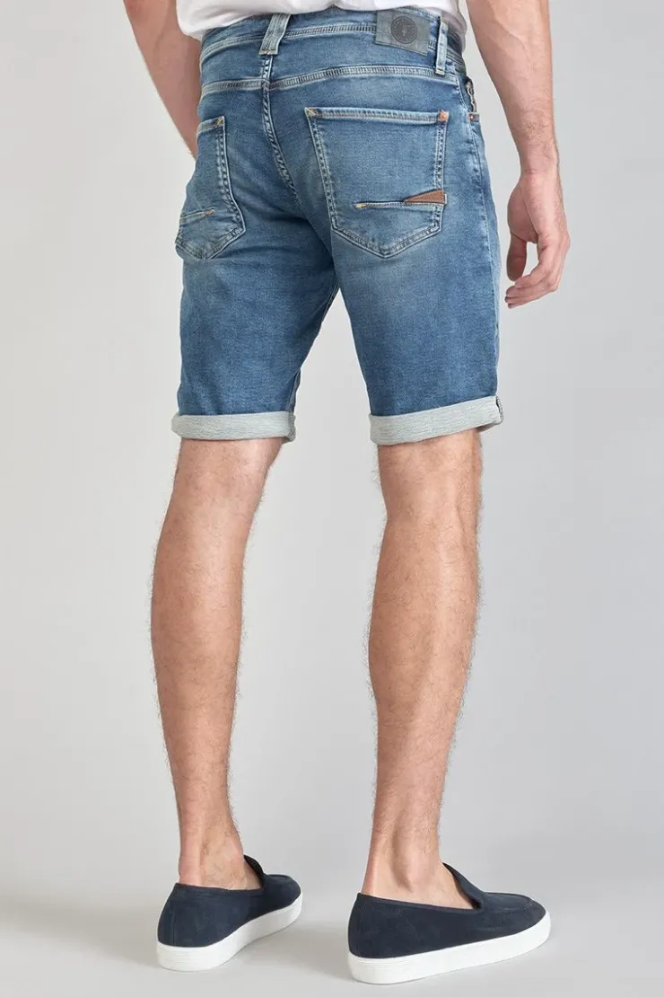 Homme Le Temps des Cerises Blue Jogg-Bermuda Jogg Oc Bleu Delave