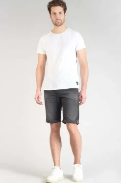 Homme Le Temps des Cerises Blue Jogg-Bermuda Jogg Oc En Jeans Noir Delave