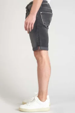 Homme Le Temps des Cerises Blue Jogg-Bermuda Jogg Oc En Jeans Noir Delave