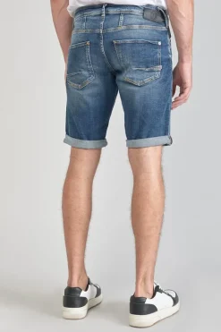Homme Le Temps des Cerises Bermudas-Bermuda Laredo En Jeans Bleu Moyen
