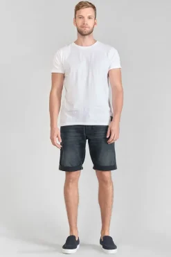 Homme Le Temps des Cerises Bermudas-Bermuda Laredo En Jeans Bleu Noir